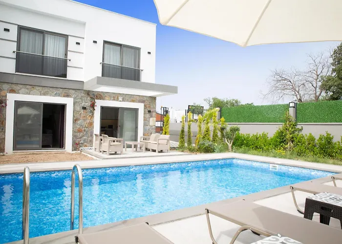 Bd4108 Two Bedroomed Withpool Inbodrumyalikavak Бодрум